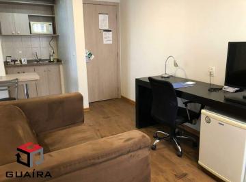Apartamento · 43m² · 1 Quarto · 1 Vaga · Apartamento flat para aluguel 1 quarto 1 vaga Centro - Santo André - SP