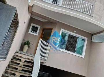 Casa · 190m² · 3 Quartos · 5 Vagas · Sobrado em Vila Vivaldi, São Bernardo do Campo/SP de 190m² 3 quartos à venda por R$ 933.000,00