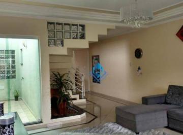 Casa · 243m² · 4 Quartos · 7 Vagas · Sobrado em Parque Jaçatuba, Santo André/SP de 243m² 4 quartos à venda por R$ 1.200.000,00