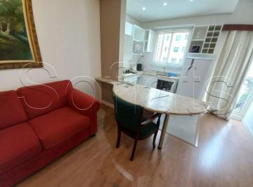 Apartamento · 33m² · 1 Quarto · 1 Vaga · Flat em Vila Olímpia, São Paulo/SP de 33m² 1 quartos para locação R$ 3.450,00/mes