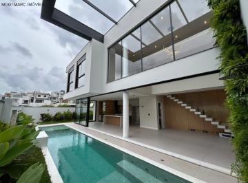 Foto 01 · Casa de alto padrão em condomínio com automação e piscina em Mogi das Cruzes, 3 quartos, 3 suítes, 3