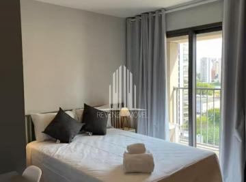 Foto 01 · Encante-se com este aconchegante apartamento de 1 quarto no Campo Belo, São Paulo. Agende sua visita