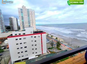 Apartamento de 2 quartos, Mongaguá · Apartamento com sacada Vista mar