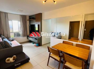 Apartamento de 3 quartos, Samambaia · QR 104 RESIDENCIAL LAGOS 64 m2 - 3 Quartos ( 1 SUÍTE ) - Armários - Lazer