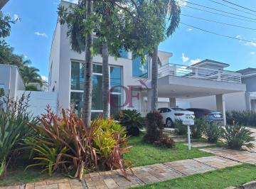 Casa · 410m² · 4 Quartos · 3 Vagas · Casa de Luxo no Portal do Paraíso II com 4 Suítes e Piscina