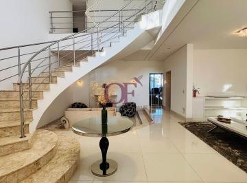 Casa · 571m² · 5 Quartos · 8 Vagas · Casa Neoclássica de Alto Padrão no Quinta das Paineiras com 4 Suítes