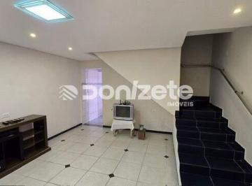 Casa · 185m² · 3 Quartos · 2 Vagas · Sobrado Residencial 3 Quartos no Jardim Alzira Franco, Santo André – 2 Vagas