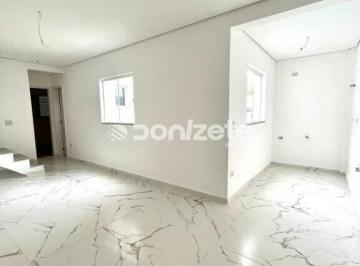 Apartamento · 104m² · 2 Quartos · 2 Vagas · Cobertura Residencial em Santo André (Santa Maria) – 104 m², 2 Quartos (1 Suíte), 2 Vagas