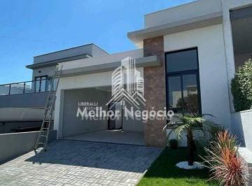 Casa · 116m² · 3 Quartos · 2 Vagas · Casa de Condomínio com 3 dorms, Jardim São Francisco, Piracicaba - R$ 880.000 mil, Cod: RRCC3183