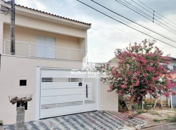 Casa · 197m² · 4 Quartos · 3 Vagas · Casa Sobrado 4 Dormitórios sendo 1 suíte 197m2 no Parque Residencial Jaguari em Americana/ SP