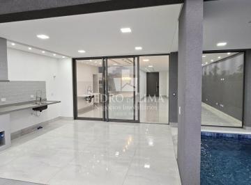 Casa · 300m² · 4 Quartos · 4 Vagas · Sobrado Novo 4 suítes, 2 vagas com piscina e área gourmet - condomínio Real Park Arujá