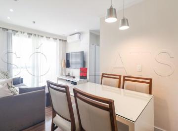 Apartamento · 52m² · 2 Quartos · 1 Vaga · Flat disponível para locação na Vila Olímpia, próx da Av. dos Bandeirantes e Marg Pinheiros.
