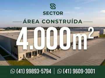 Comercial · 4000m² · Galpão Industrial para Locação • 4.000 m² • São José dos Pinhais - PR