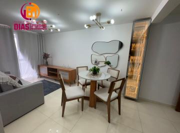 Apartamento · 65m² · 2 Quartos · 2 Vagas · Alugo apartamento com 65m² mobiliado, varanda panorâmica para mar, 2/4, suíte, 2 vagas- Piatâ - Salv