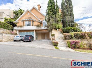 Casa · 487m² · 5 Quartos · 4 Vagas · Encantadora casa de 487m2 em condominio em frente ao Parque Tingui - terreno de 1.105m2 privativos