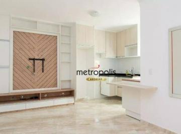 Sala · Apartamento com 2 dormitórios à venda, 39 m² por R$ 315.000,00 - Vila Apiaí - Santo André/SP