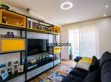 Sala · Apartamento com 2 dormitórios à venda, 73 m² por R$ 750.000,00 - Vila Eldízia - Santo André/SP