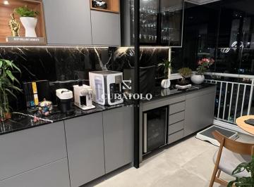 Apartamento · 68m² · 2 Quartos · 2 Vagas · Moov Cerâmica - Apartamento à venda com 68 m², porteira fechada, 2 quartos, varanda gourmet e 2 vaga