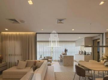Apartamento · 151m² · 3 Quartos · 2 Vagas · Apartamento de Luxo no Brooklin Paulista: 3 quartos, 3 suítes, 151m² - São Paulo-SP