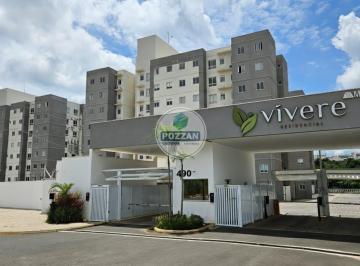 Apartamento · 46m² · 2 Quartos · 1 Vaga · Apartamento para locação em Indaiatuba com 02 dorm - Res. Vívere