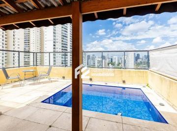 Apartamento · 210m² · 2 Quartos · 3 Vagas · Cobertura com 2 dormitórios à venda, 210 m² por R$ 2.350.000,00 - Brooklin - São Paulo/SP