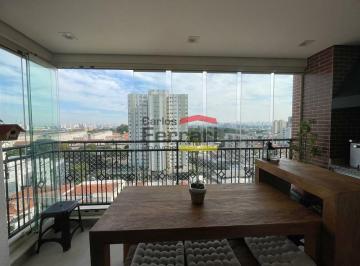 Apartamento · 45m² · 1 Quarto · 1 Vaga · Apartamento à venda em Santana, Ampla sala integrada à varanda gourmet.