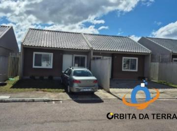 Foto 01 · Casa em Condomínio à Venda em Fazenda Rio Grande-PR, Estados: 2 quartos, sala, banheiro, garagem - 4