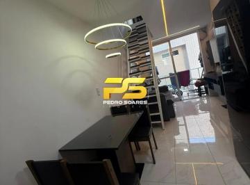 Apartamento · 83m² · 2 Quartos · 1 Vaga · Cobertura Duplex Mobiliada a 100m da Praia – Intermares / Cabedelo - Pb