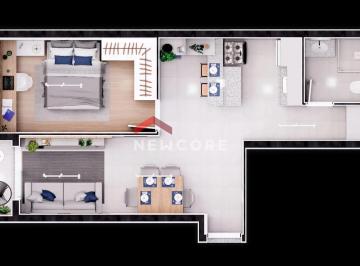 Apartamento · 46m² · 1 Quarto · 1 Vaga · Apartamento em Rua Professor Augusto Monjardino - Rio Pequeno - São Paulo/SP