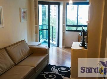 Casa · 58m² · 1 Quarto · 1 Vaga · Duplex para Alugar no Itaim Bibi, São Paulo | 58 m²