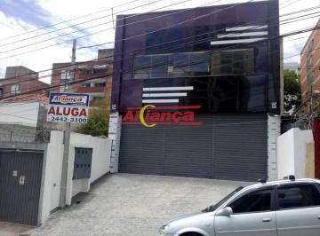 Comercial · 300m² · 3 Vagas · salão para alugar, 300m²-  Centro - Guarulhos/SP - Por R$ 12.000,00