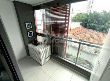 Apartamento · 26m² · 1 Quarto · Studio à venda e locação em Mirandópolis, 26 m², mobiliado, próximo ao metrô