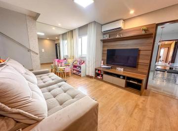 Apartamento · 164m² · 3 Quartos · 2 Vagas · Cobertura com 3 dormitórios à venda, 164 m² por R$ 695.000,00 - Vila Curuçá - Santo André/SP