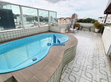 Apartamento · 170m² · 3 Quartos · 3 Vagas · Apartamento Cobertura 3 quartos com 4 vagas no bairro Castelo - Belo Horizonte/MG