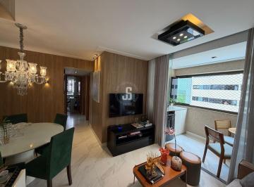 Apartamento · 71m² · 3 Quartos · 1 Vaga · Apartamento de 3/4 à venda em Armação - Edifício Residencial Mont Sain't Michel