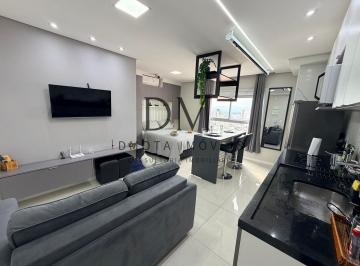 Apartamento · 28m² · 1 Quarto · 1 Vaga · Carménère - Loft Mobiliado para ALUGAR no Condóminio Carménère | Mogi das Cruzes - SP