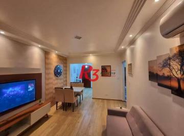 ef23f77a6744a9355bf3f0383a0dd9ad0ce3babe · Apartamento à venda, 100 m² por R$ 700.000,00 - José Menino - Santos/SP