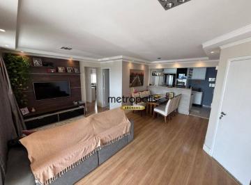 Sala de estar · Apartamento com 3 dormitórios à venda, 84 m² por R$ 749.000,00 - Centro - São Bernardo do Campo/SP