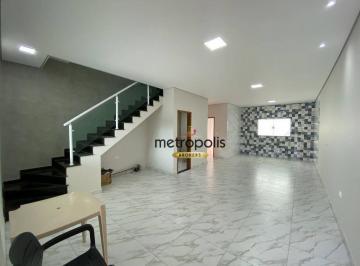 Sala  · Sobrado com 3 dormitórios à venda, 201 m² por R$ 900.000,00 - Parque Oratório - Santo André/SP