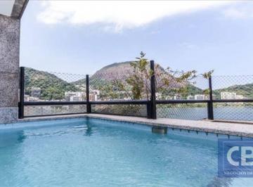 bab780aa08d9fed23a4dba867426d4992d3cb175 · Cobertura com 4 dormitórios à venda, 364 m² por R$ 5.900.000 - Lagoa - Rio de Janeiro/RJ