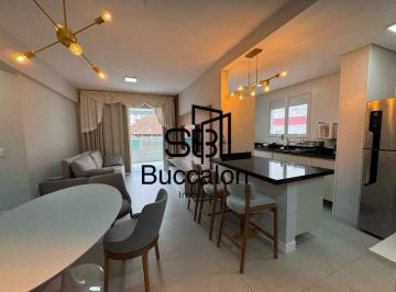 Apartamento · 98m² · 2 Quartos · 1 Vaga · Venda: Apartamento 98 m² com 2 suítes, varanda gourmet, Embaré – Financiamento disponível