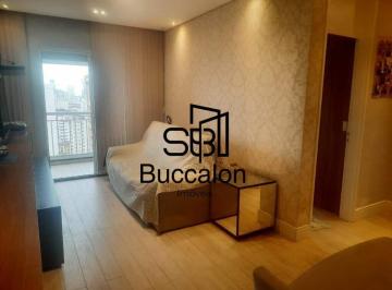 Sala · Apartamento Residencial à Venda — Estuário, Santos/SP | 2 Dormitórios • 1 Suíte • Terraço com Churra