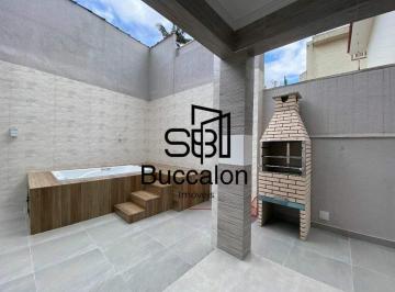 Casa · 125m² · 3 Quartos · 2 Vagas · Sobrado Novo com Jacuzzi no Boqueirão — Santos/SP | 125 m² • 3 Dormitórios (2 Suítes) • Área Gourmet