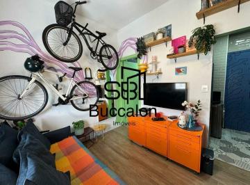  Sala /  Dormitório · Kitnet à venda, 26 m² por - Embaré - Santos/SP