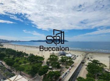 Apartamento · 500m² · 5 Quartos · 1 Vaga · Cobertura Duplex com Vista Mar — Pompéia, Santos/SP | [Metragem] m² • 5 Dormitórios • Terraço Amplo