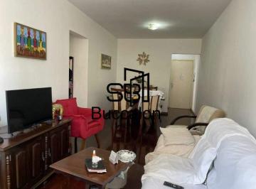 Sala · Apartamento à Venda — Pompeia, Santos/SP | 60 m² • 1 Dormitório • 1 Banheiro • 1 Vaga • Uma Quadra d