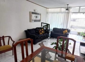Sala · Apartamento à Venda — Gonzaga, Santos/SP | 160 m² • 3 Dormitórios • 2 Suítes • 1 Vaga