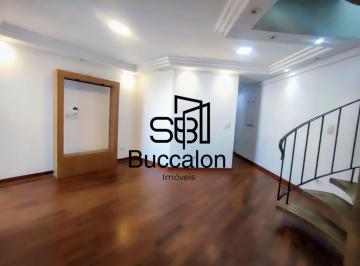Sala · Cobertura Duplex à Venda — Vila Mathias, Santos/SP | 147 m² • 4 Dormitórios • 1 Suíte • Lazer Privat