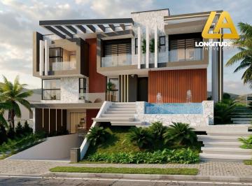 64854f898e2cce479f412abc22880f0c35e21b57 · Aruã Brisas com 5 Suítes e 464m² Construídos – Pé-Direito Duplo e 12 Vagas
