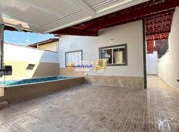 Casa de 2 quartos, Mongaguá · Casa Nova à Venda em Mongaguá – SP - Bairro Vera Cruz Pronta para morar!